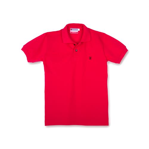POLO ROJO MANGA CORTA