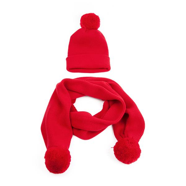GORRO/BUFANDA PONPOM